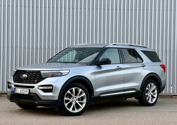 ford lubelskie Ford Explorer cena 238600 przebieg: 45160, rok produkcji 2021 z Białystok